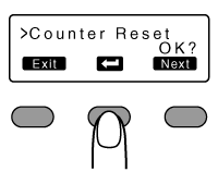 Counter reset