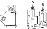 Setting retransfer film