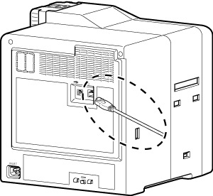 LAN connection