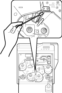 Cleaning thermal head